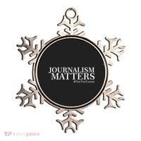 Classy News Journalism Matters #NotTheEnemy Ornament thumb 0