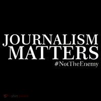Classy News Journalism Matters #NotTheEnemy Ornament thumb 1