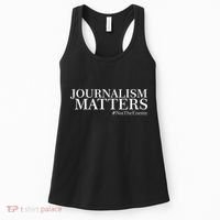 Classy News Journalism Matters #NotTheEnemy Women's Tank Top thumb 0