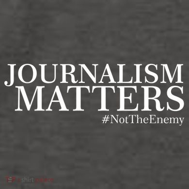 Classy News Journalism Matters #NotTheEnemy Vector Backpack