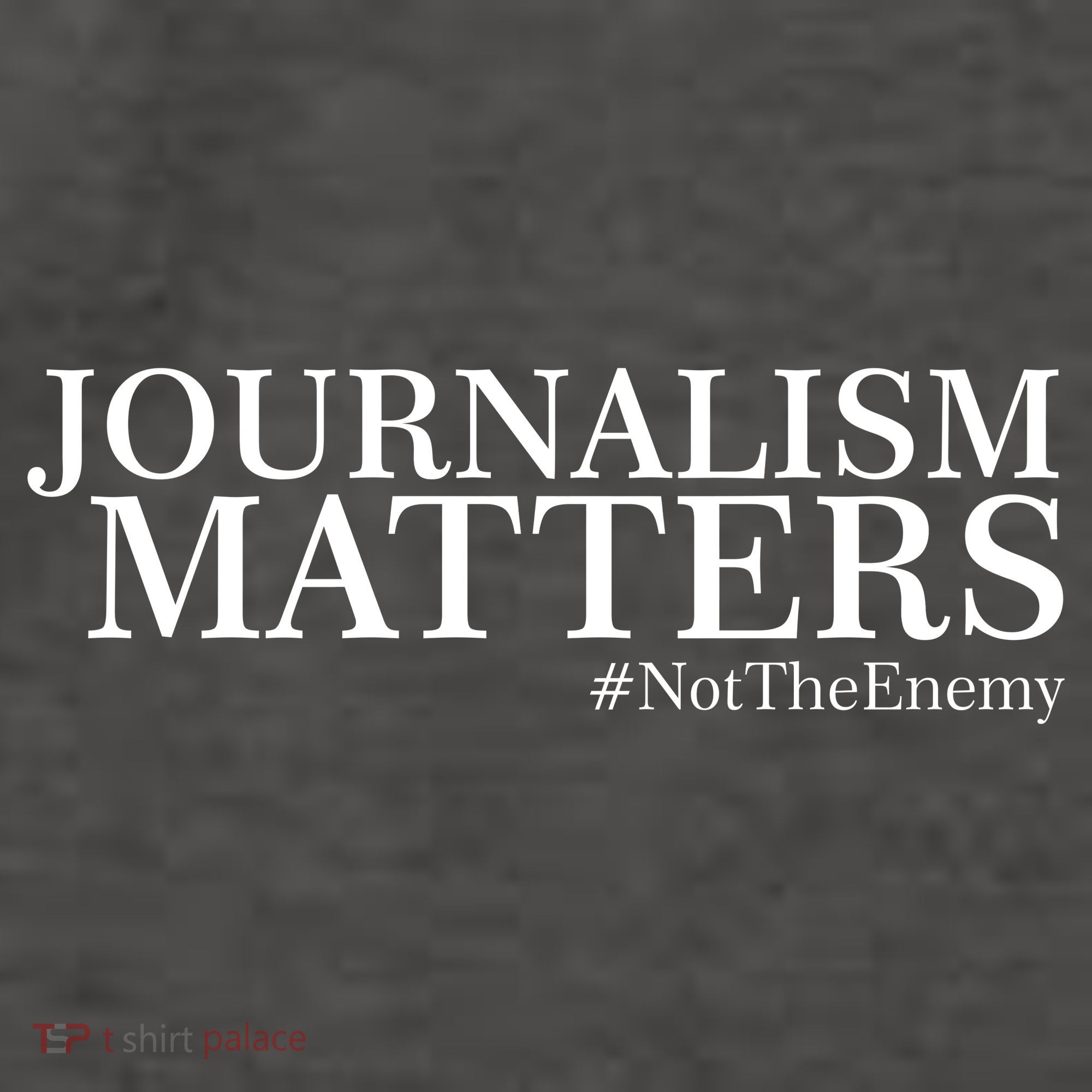 Classy News Journalism Matters #NotTheEnemy Vector Backpack