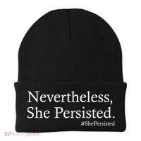 Classy News Nevertheless, She Persisted. Beanie thumb 0
