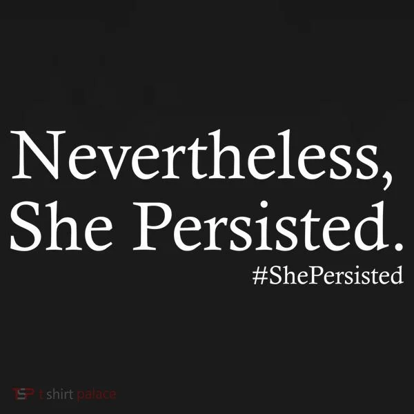 Classy News Nevertheless, She Persisted. Toddler Hoodie