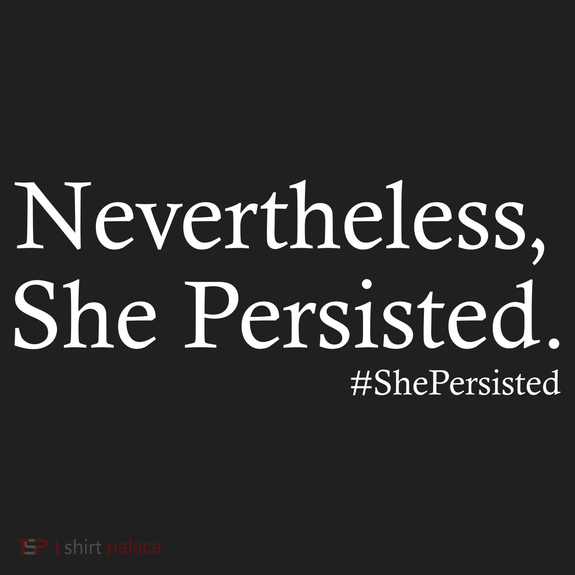 Classy News Nevertheless, She Persisted. Golf Towel