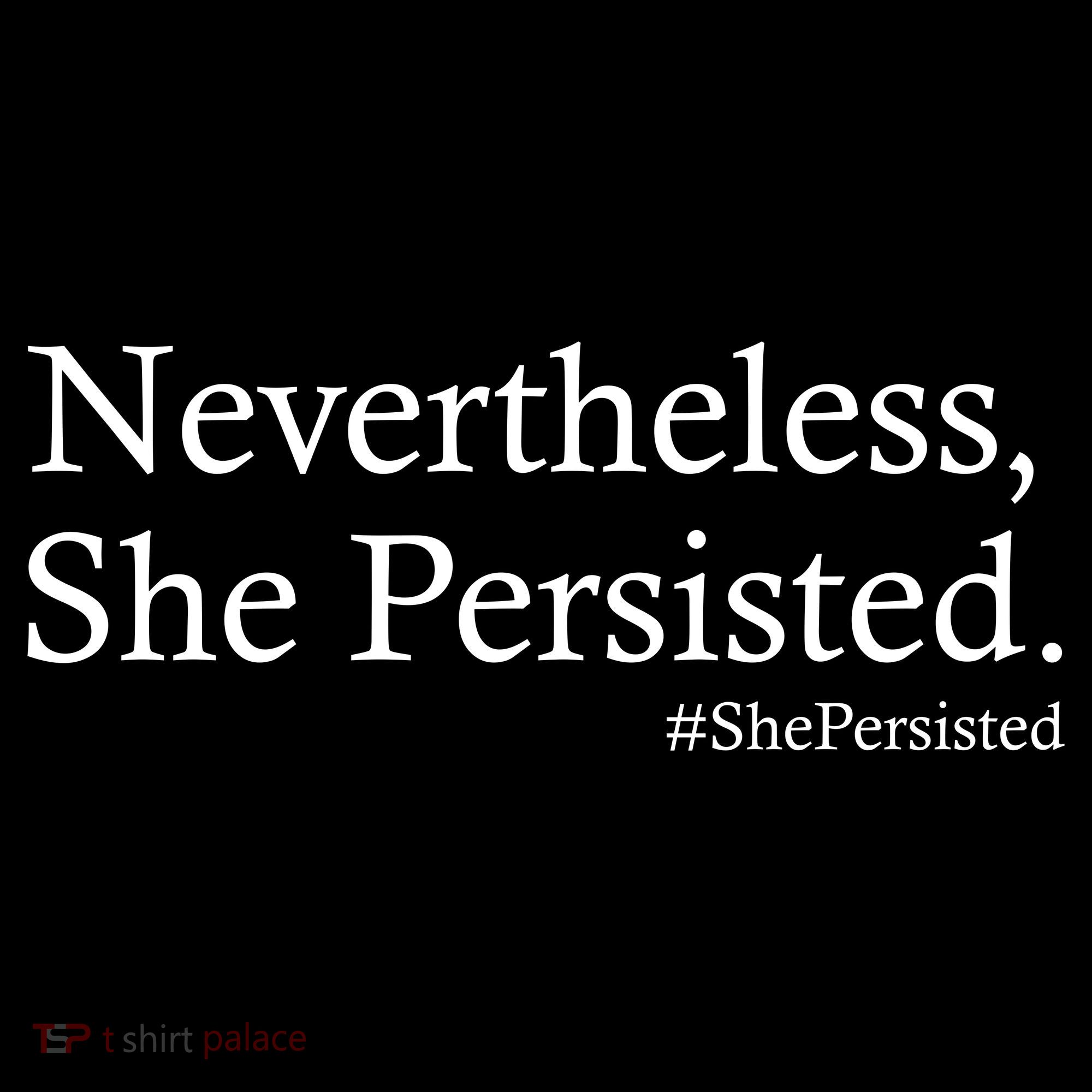 Classy News Nevertheless, She Persisted. Kids Sweatshirt