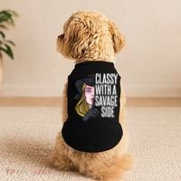 Classy With A Savage Side Doggie Tank thumb 2