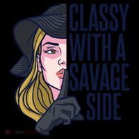 Classy With A Savage Side Coffee Mug thumb 5