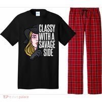Classy With A Savage Side Pajama Set thumb 0