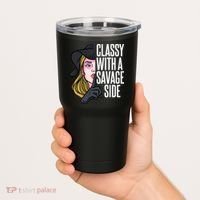 Classy With A Savage Side Tumbler thumb 2
