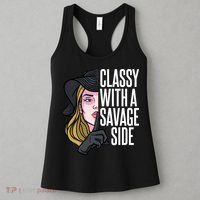Classy With A Savage Side Women's Tank Top thumb 3