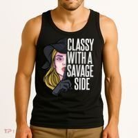 Classy With A Savage Side Tank Top thumb 3