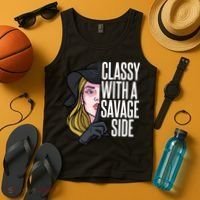 Classy With A Savage Side Tank Top thumb 4