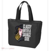 Classy With A Savage Side Tote Bag thumb 3