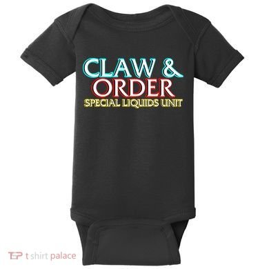 Claw & Order Special Liquids Unit Baby Bodysuit