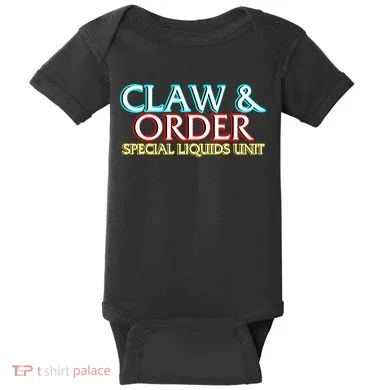 Claw & Order Special Liquids Unit Baby Bodysuit