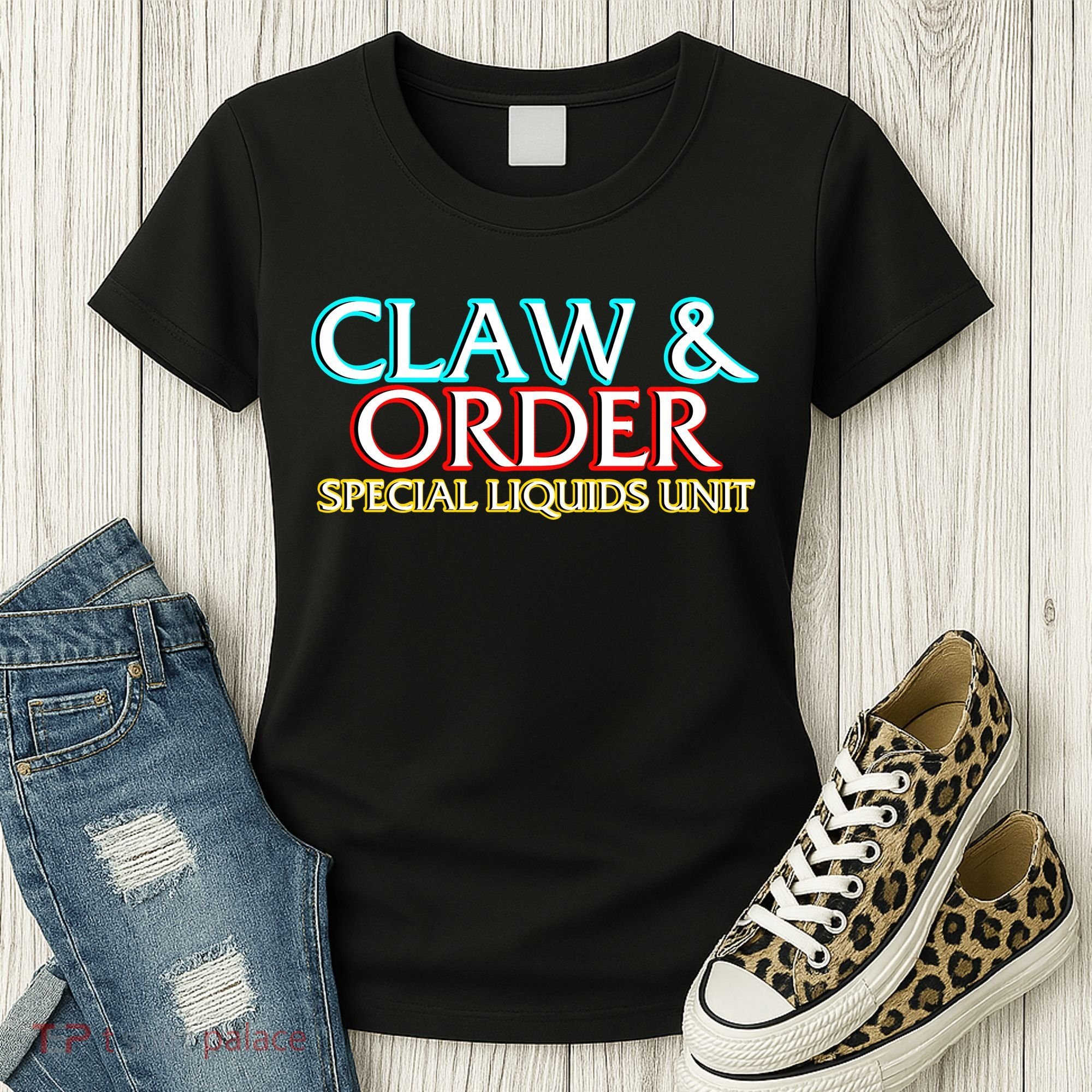 Claw & Order Special Liquids Unit Women's T-Shirt