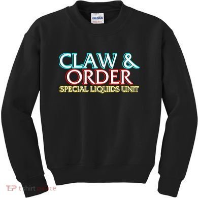 Claw & Order Special Liquids Unit Kids Sweatshirt