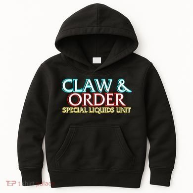 Claw & Order Special Liquids Unit Kids Hoodie