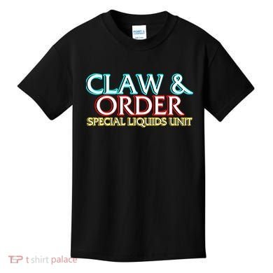 Claw & Order Special Liquids Unit Kids T-Shirt