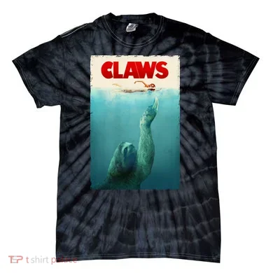 Claws Sloth Tie-Dye T-Shirt