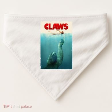 Claws Sloth USA-Made Doggie Bandana