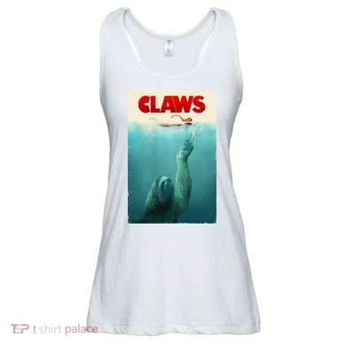 Claws Sloth Ladies Essential Flowy Tank