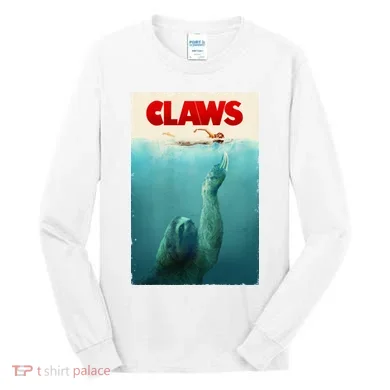 Claws Sloth Tall Long Sleeve Shirt