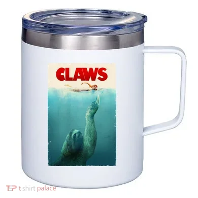 Claws Sloth 12oz Stainless Steel Coffee Mug