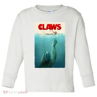 Claws Sloth Toddler Long Sleeve