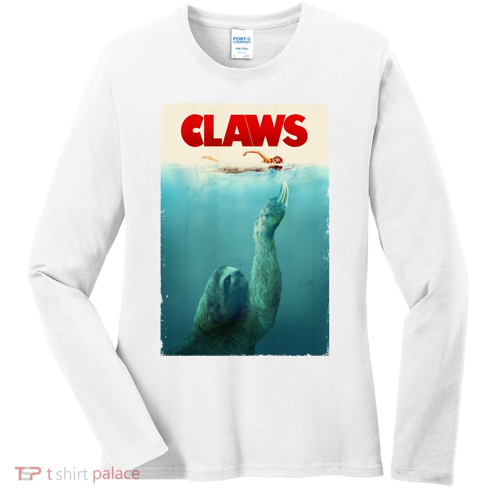 Claws Sloth Women's Long Sleeve Shirt