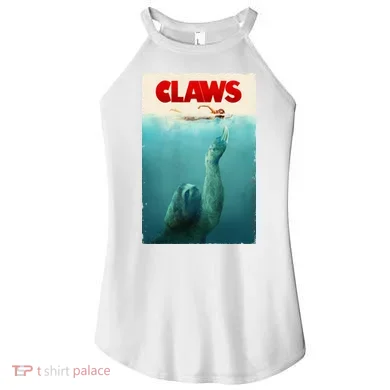 Claws Sloth Women's Perfect Tri Rocker Tank