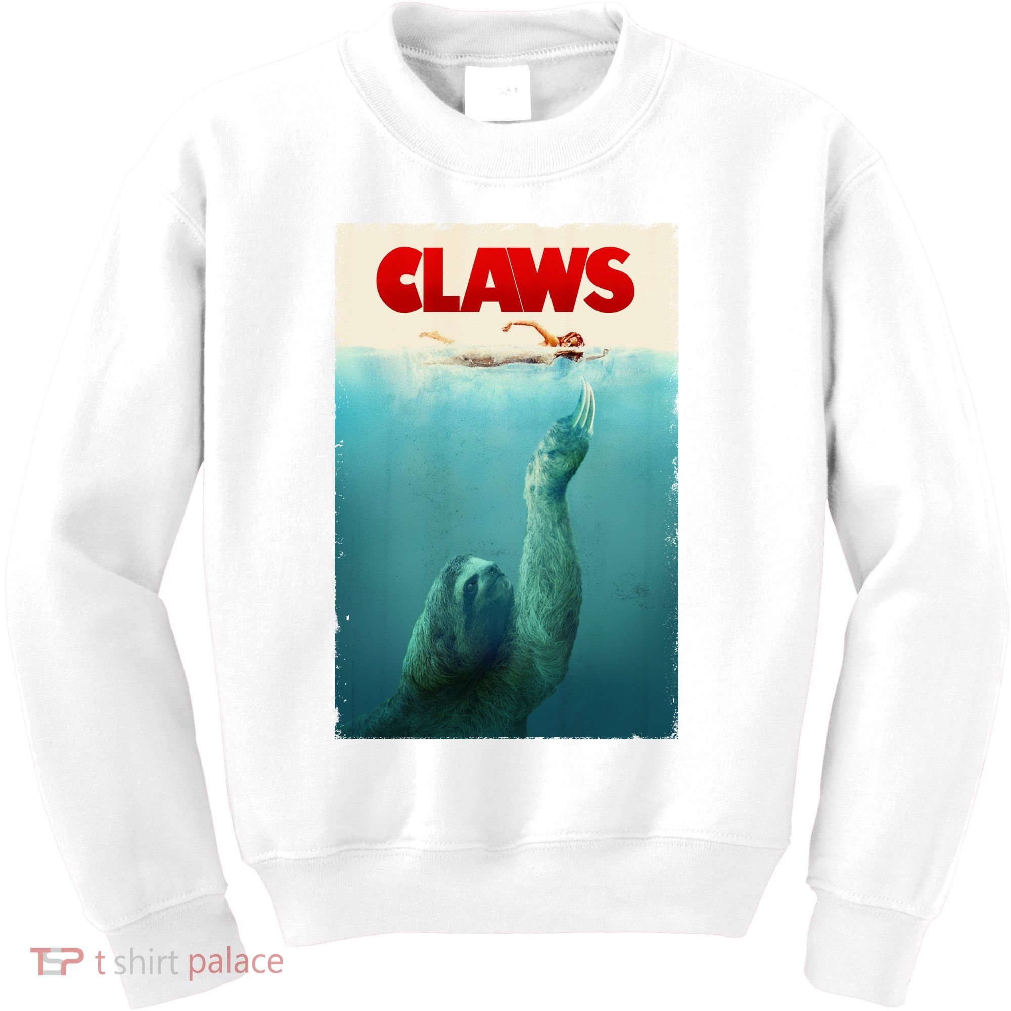 Claws Sloth Kids Sweatshirt