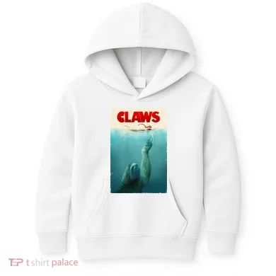 Claws Sloth Kids Hoodie