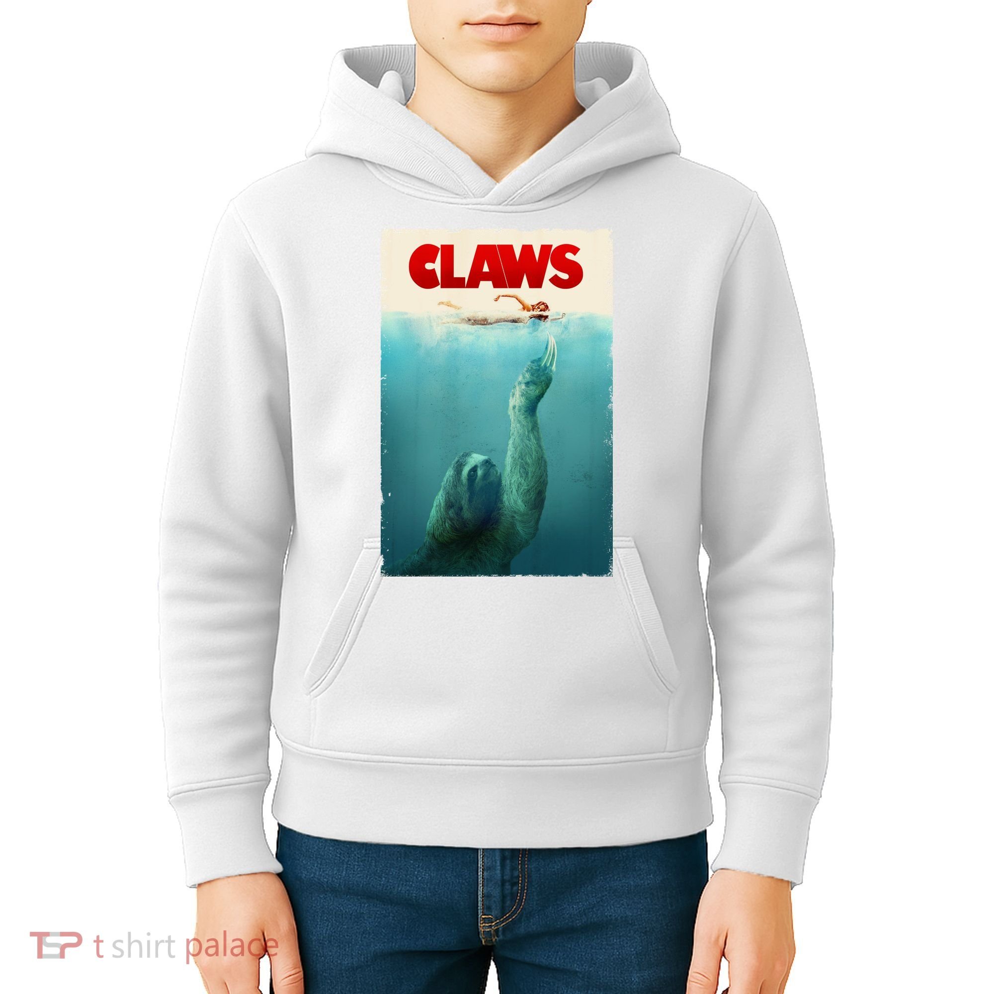 Claws Sloth Kids Hoodie