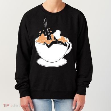 Coffee Lovers Bubble Bath Women's Sweatshirt