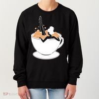 Coffee Lovers Bubble Bath Women's Sweatshirt thumb 0