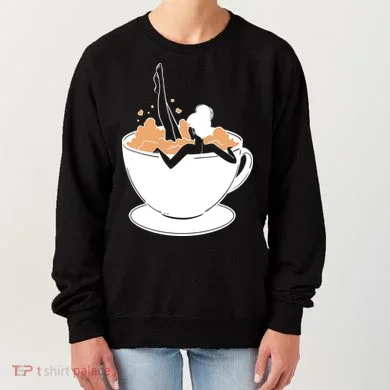 Coffee Lovers Bubble Bath Women's Sweatshirt