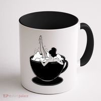 Coffee Lovers Bubble Bath Coffee Mug thumb 1