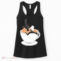 Coffee Lovers Bubble Bath Women's Tank Top thumb 0