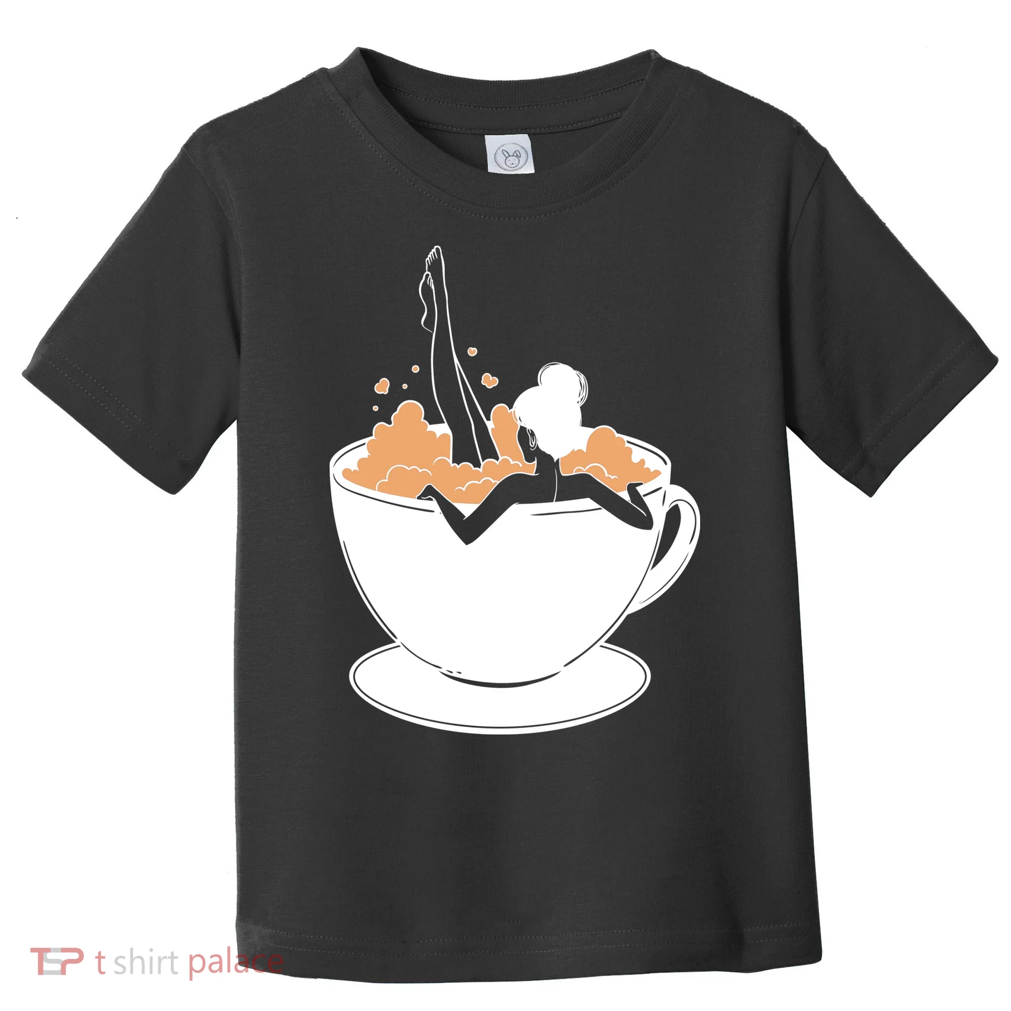 Coffee Lovers Bubble Bath Toddler T-Shirt