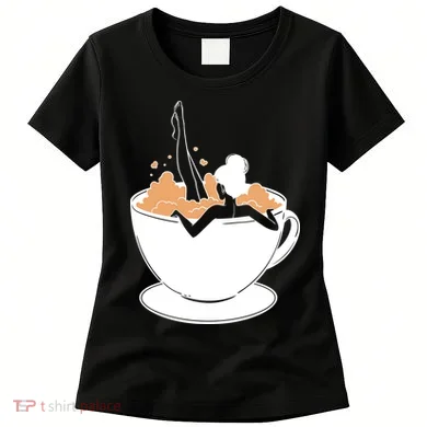 Coffee Lovers Bubble Bath Women's T-Shirt