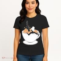 Coffee Lovers Bubble Bath Women's T-Shirt thumb 4