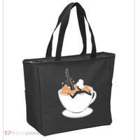 Coffee Lovers Bubble Bath Tote Bag thumb 2