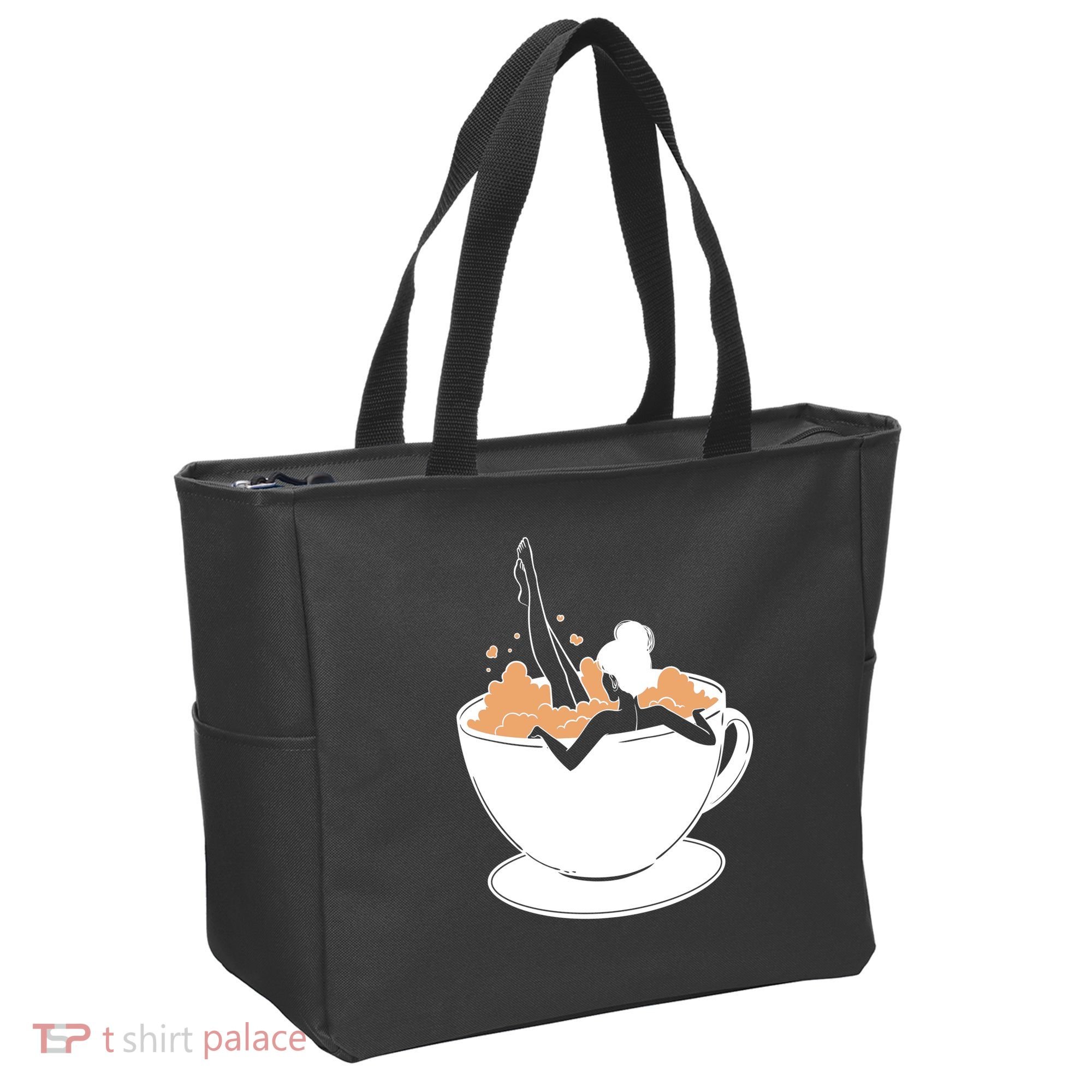 Coffee Lovers Bubble Bath Tote Bag