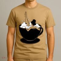 Coffee Lovers Bubble Bath T-Shirt thumb 3