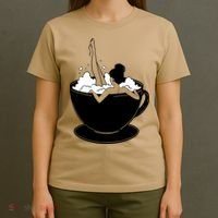 Coffee Lovers Bubble Bath T-Shirt thumb 4