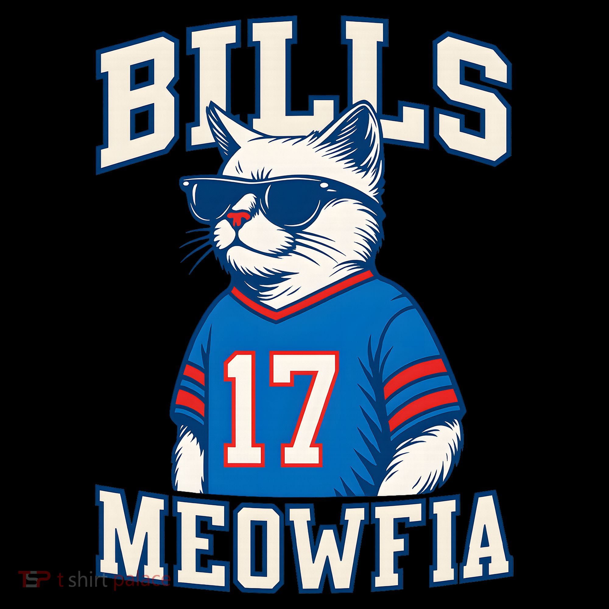 Cat Lovers Bills Meowfia Funny Football Coffee Mug