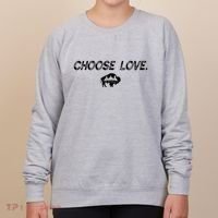 Choose Love Buffalo Stop Hate End Racism Choose Love Buffalo Women's Sweatshirt thumb 0