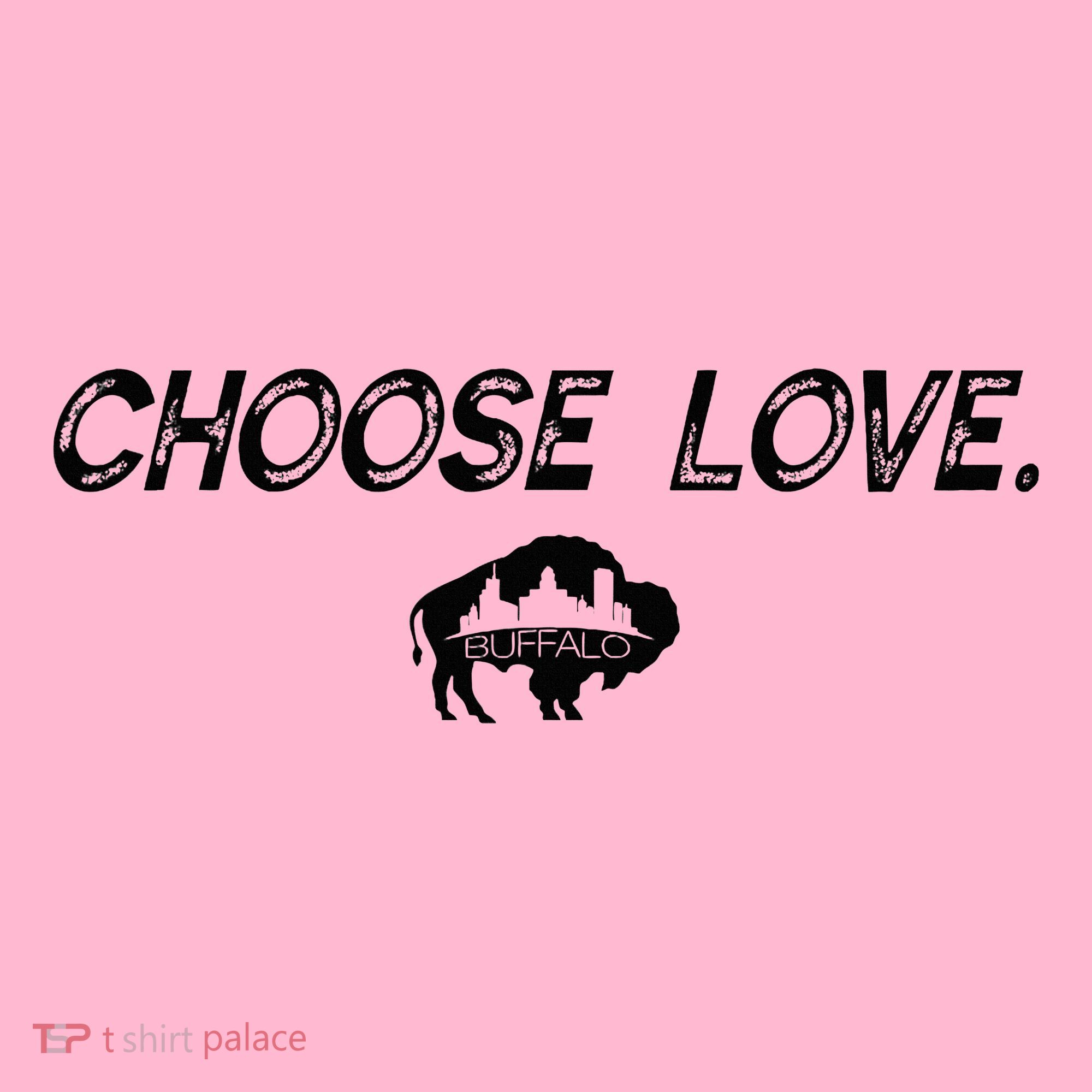 Choose Love Buffalo Stop Hate End Racism Choose Love Buffalo Coaster