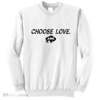 Choose Love Buffalo Stop Hate End Racism Choose Love Buffalo Sweatshirt thumb 0